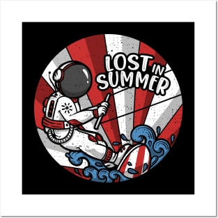 astronaut lost in summer Posters and Art